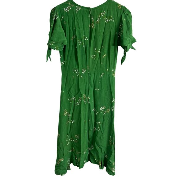 Faithfull the Brand Emilia Green Floral Print
Midi Dress Size 2 - Picture 8 of 13